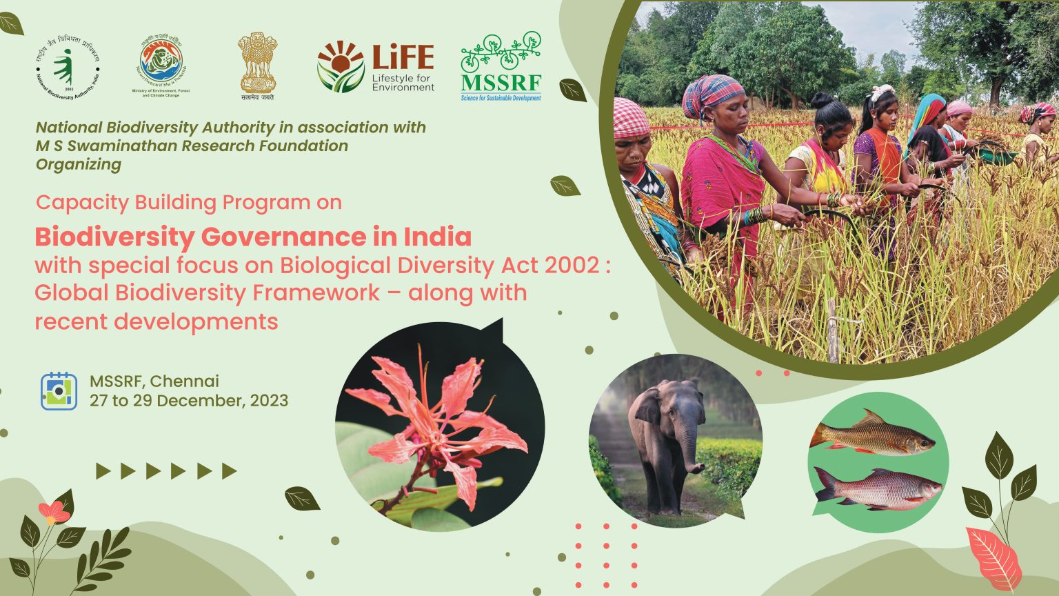 Capacity Building Programme on Biodiversity Governance in India with special focus to Indian Biological Diversity Act 2002