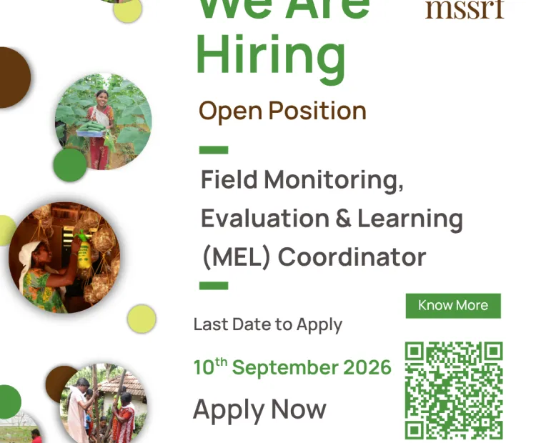Field Monitoring, Evaluation & Learning (MEL) Coordinator 