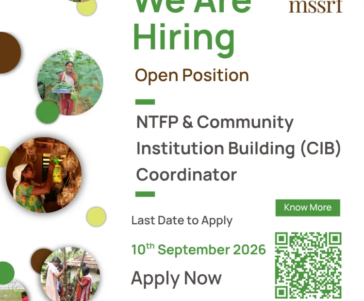 NTFP & Community Institution Building (CIB) Coordinator
