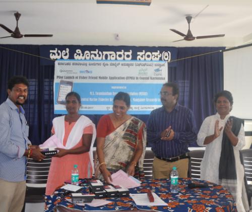 MSSRF’s Fisher Friend Mobile Application now in Karnataka